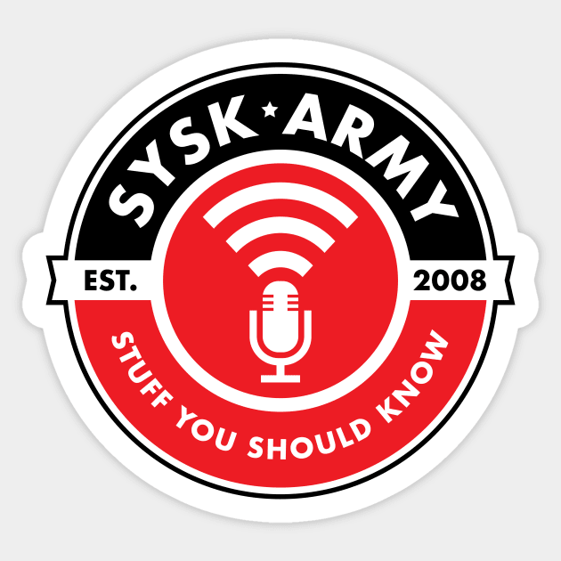 SYSK Army Logo Sticker by SYSK Army